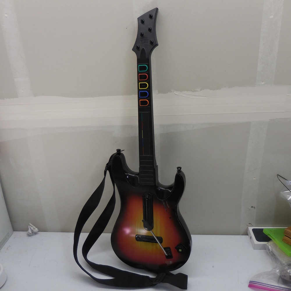 RedOctane Guitar Hero World Tour Wireless Controller Xbox 360 Sunburst 95487.805